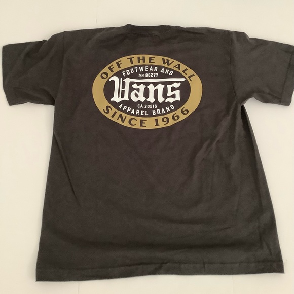 BRAND NEW BLACK VANS TEE - Picture 1 of 2